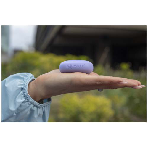 Boompods Echowave True Wireless - bezprzewodowe słuchawki douszne Jasny fioletowy 12082535 (6)
