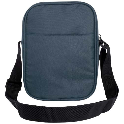 Byron torba na ramię o pojemności 2 l wykonana z materiałów z recyklingu z certyfikatem GRS Hale Blue 13005391 (3)