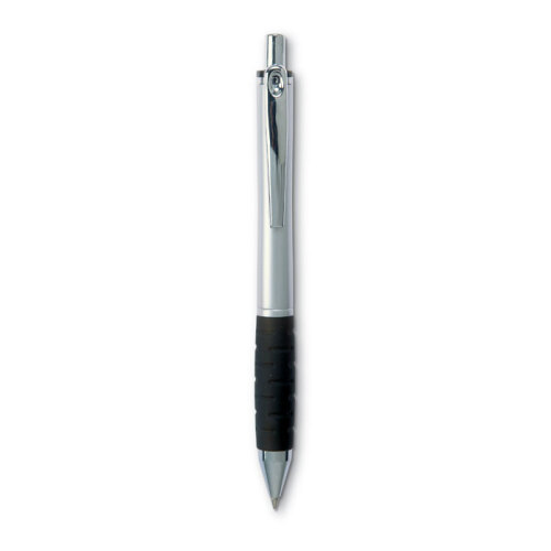 Przyciskany długopis z ABS przezroczysty szary IT3352-27 