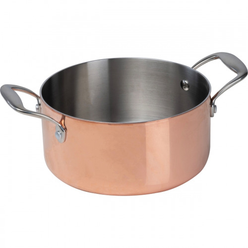Garnek do indukcji CrisMa ⌀20,5 cm AGATA Miedziany 8497395 (4)