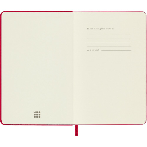 MOLESKINE Notatnik ok. B6 Czerwony VM026-05 (2)