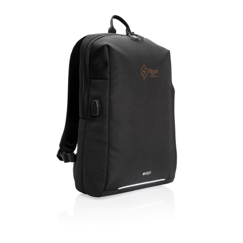 Plecak na laptopa Swiss Peak AWARE™, ochrona RFID czarny P763.161 (10)