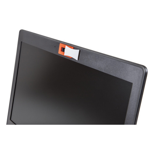 Obudowa na kamerkę od laptopa Biały / pomarańczowy LT95033-N0126 (1)