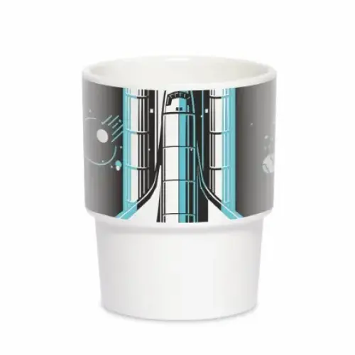 Kubek porcelanowy BARISTA 350ml Naturalny MRT-11B 