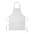 Fartuch z bawełny z recyklingu Bialy MO2571-06  thumbnail