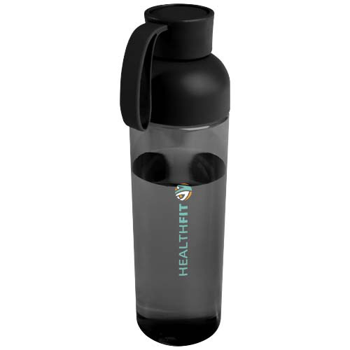 Illuminate butelka na wodę z RPET 600 ml Czarny 10080390 (1)