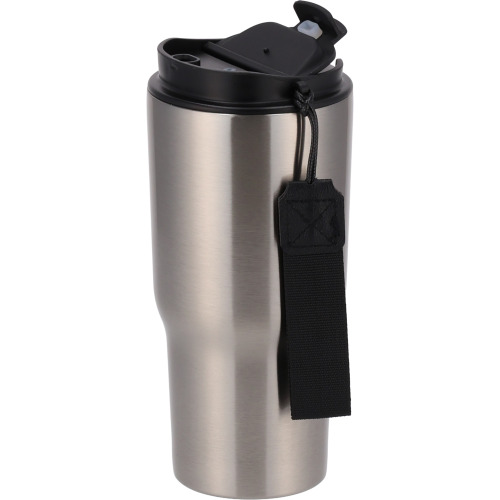 Kubek termiczny 550 ml ze stali z recyklingu DANA Szary 8523907 (4)
