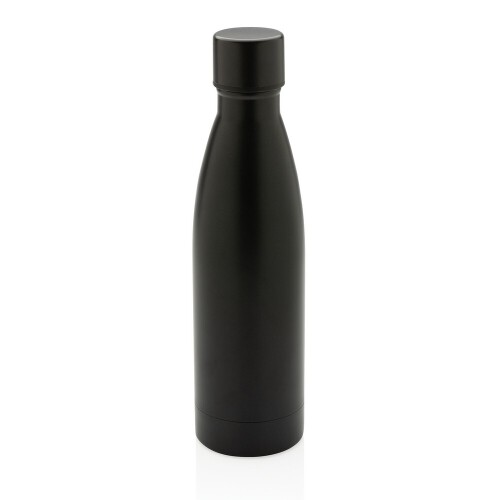 Próżniowa butelka sportowa 500 ml, stal nierdzewna z recyklingu black P433.271 (4)