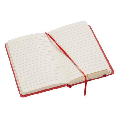 Notatnik ok. A5 | Eugene Czerwony V2538-05 