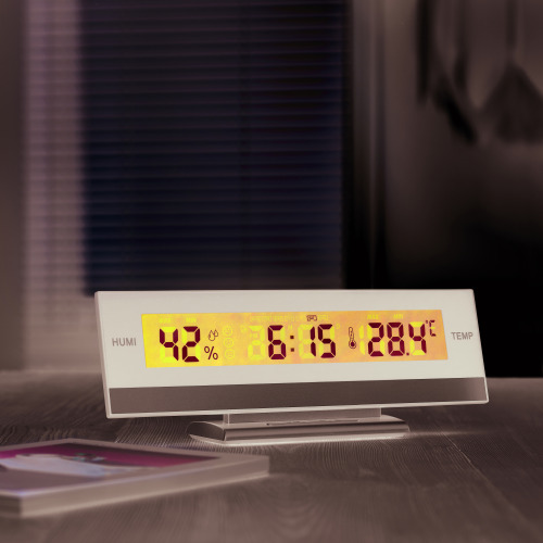 Cyfrowa stacja pogodowa Srebrny mat MO7959-16 (3)