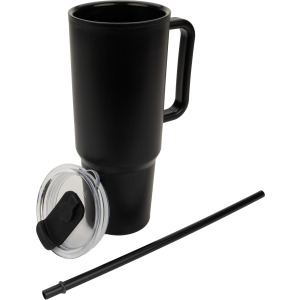 Kubek ze słomką XXL 1200 ml TEODORA