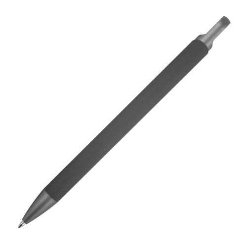Długopis aluminiowy z recyklingu półżelowy KAROLINE Ciemnoszary 1444077 (3)