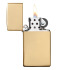 Zapalniczka Zippo Slim Brass High Polished ZIP60001177 (2) thumbnail