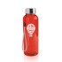 Butelka z tritanu 500 ml, stalowa nakrętka ze sznurkiem / Tritanbottle Czarny IP37053011 (5) thumbnail