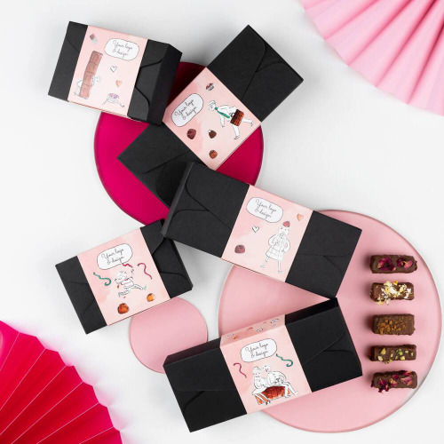 Bombonierka z nugatem Premium Pocket mini Wielokolorwy S0612 (2)