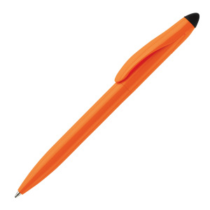 Długopis Stylus Touchy Pomarańczowy / czarny