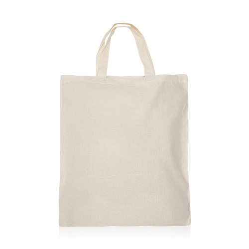 Torba z krótkimi rączkami, 100% bawełny 95 g/m2 / Shorthandle Natural IP31100580 