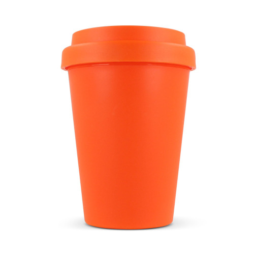 Kubek do kawy RPP w jednolitych kolorach 250ml Pomarańczowy LT98866-N0026 (1)
