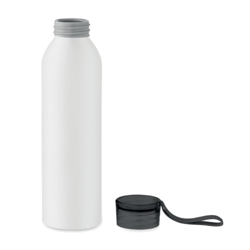 Butelka aluminiowa 600ml biały/czarny MO6469-33 (2)