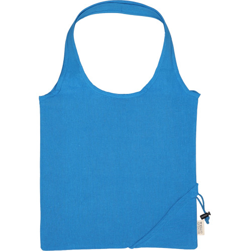 Torba bawełniana z recyklingu 118 g/m2 MODENA Jasnoniebieski 526224 (1)