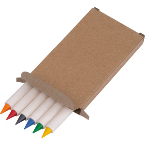 Zestaw kredek woskowych KINGSTON Wielokolorowy