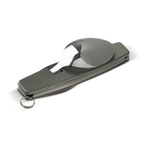 Składane sztućce w narzędziu wielofunkcyjnym Stalowoszary LT90405-N0035 (5)