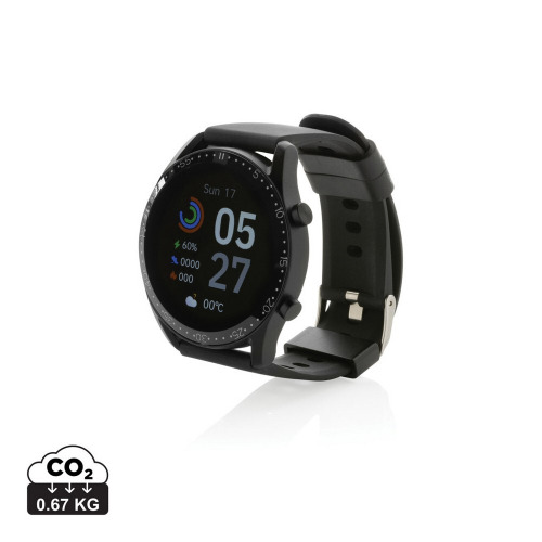 Monitor aktywności Fit Watch, TPE z recyklingu Czarny P330.831 (15)