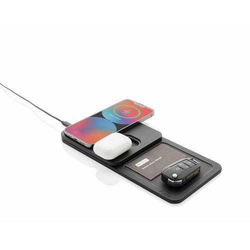 Ładowarka bezprzewodowa 3 w 1 Swiss Peak Czarny P309.0401 (2)