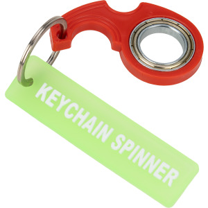 Brelok do kluczy Spinner Czerwony