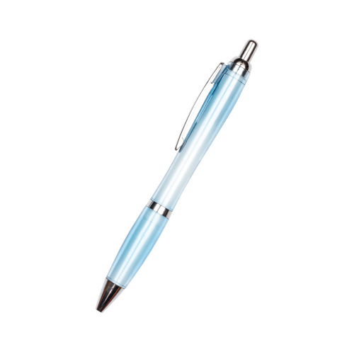 Przeźroczysty długopis Alken Jasnoniebieski 255224 