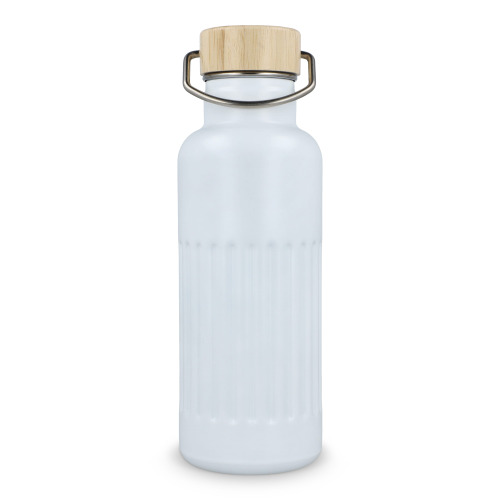 Butelka termiczna ze stali nierdzewnej pochodzącej z recyklingu, 500 ml Biały LT98699-N0001 (1)