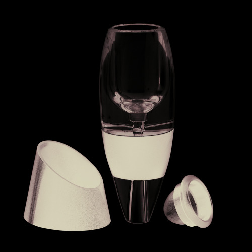 Napowietrzacz do wina Czarny MO8444-03 (2)