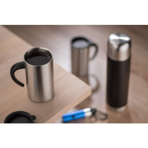 Zestaw upominkowy ACON (Termos 500 ml, 2 kubki 260 ml) Srebrny 17499 (7)