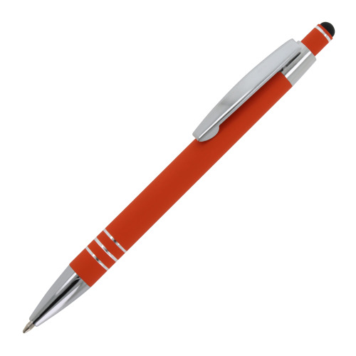 Ballpen Athens Metalowy miękki dotyk Pomarańczowy LT87781-N0026 