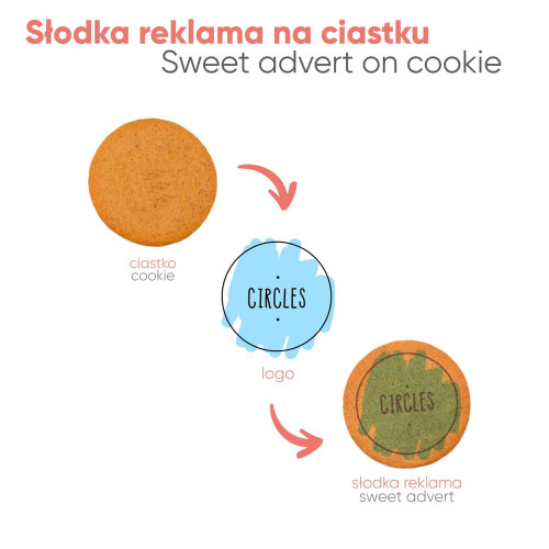 Ciastka Reklamowe Logo Cookie Gift Wielokolorowy S0357/XM (5)