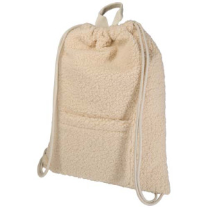 Bear plecak sherpa ściągany na sznurek z recyklingu z certyfikatem GRS o pojemności 9l