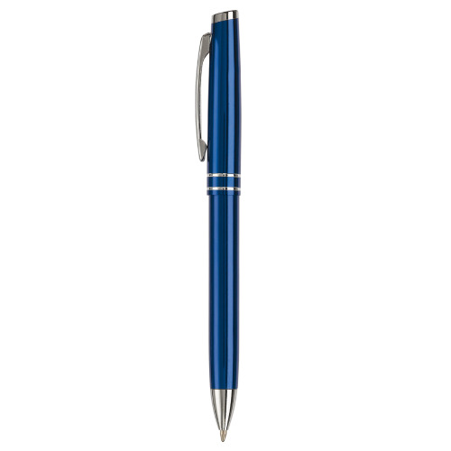 Długopis z dwoma paskami Ciemnoniebieski LT87863-N0010 (4)