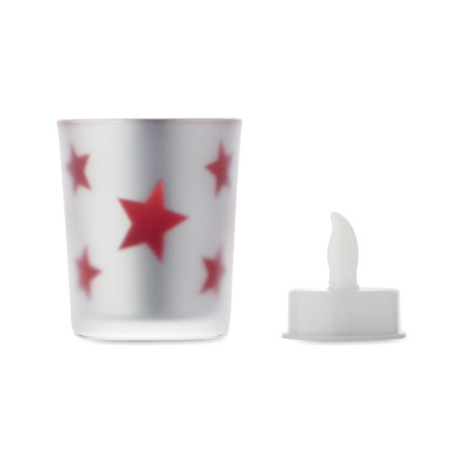 Świeczka tealight LED Czerwony CX1572-05 (1)