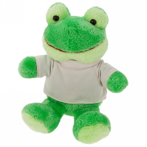 Elena, pluszowa żabka zielony
