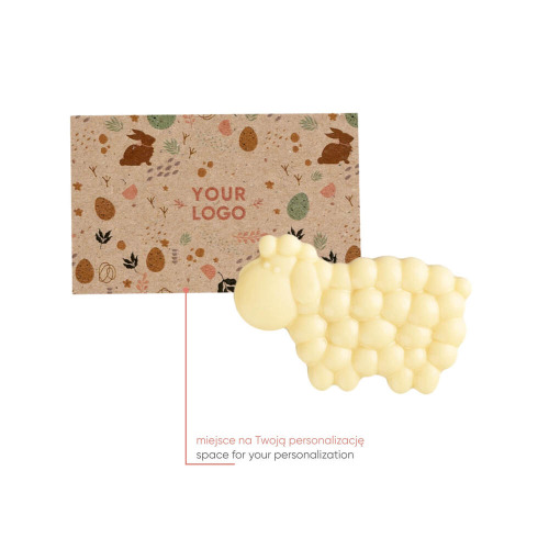 Advert Card – Czekoladowy Baranek Bubble Wielokolorowy S0532HE (2)