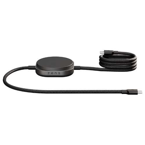 Zens Pro 2 kabel ładujący USB-C 2 w 1 o mocy 240 W Czarny 12082190 