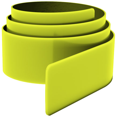 RFX™ reflective odblaskowa opaska zatrzaskowa z TPU o długości 34 cm Neonowy żółty 1PR06113 