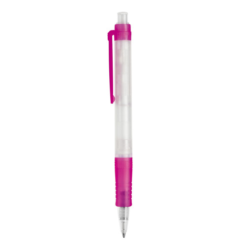 Długopis Vegetal Pen Clear przejrzysty Ecru / różowy LT87540-N5476 (4)