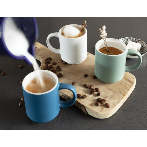 Kubek ceramiczny 180 ml Niebieski P434.075 (4)
