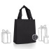 130g Torba prezentowa z błyszczącej włókniny / Luxbag Czarny IP31110911  thumbnail