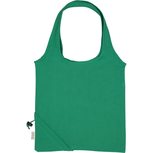 Torba bawełniana z recyklingu 118 g/m2 MODENA Zielony 526209 