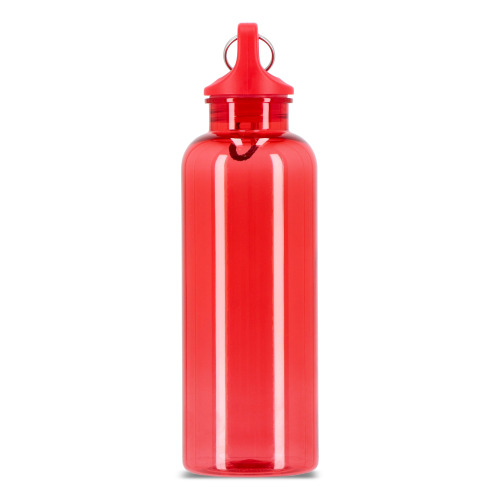 Butelka na wodę Noa R-PET 500 ml Przezroczysty Transparentny / czerwony LT98913-N0421 (1)