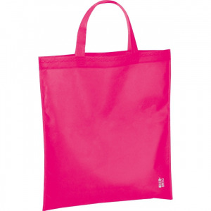 Torba non-woven z krótkimi uszami 80g/m2 PELAGIA Różowy
