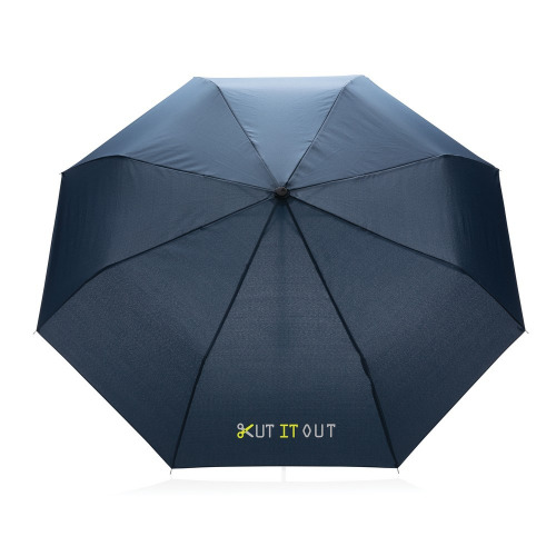 Mały parasol manualny 21" AWARE RPET Niebieski P850.585 (4)