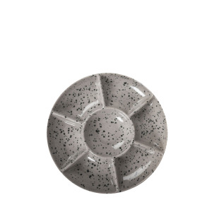 Taca do serwowania DITTE, szary/czarny